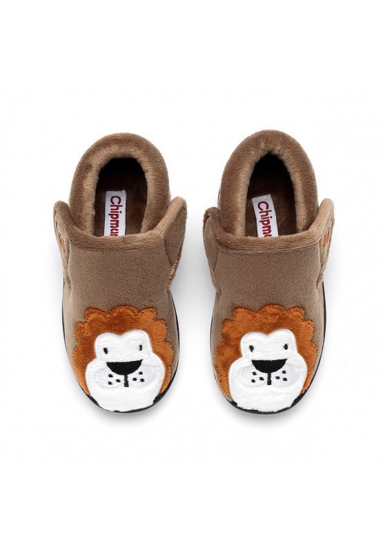 Chipmunk Lionel Lion Soft Terry Slippers