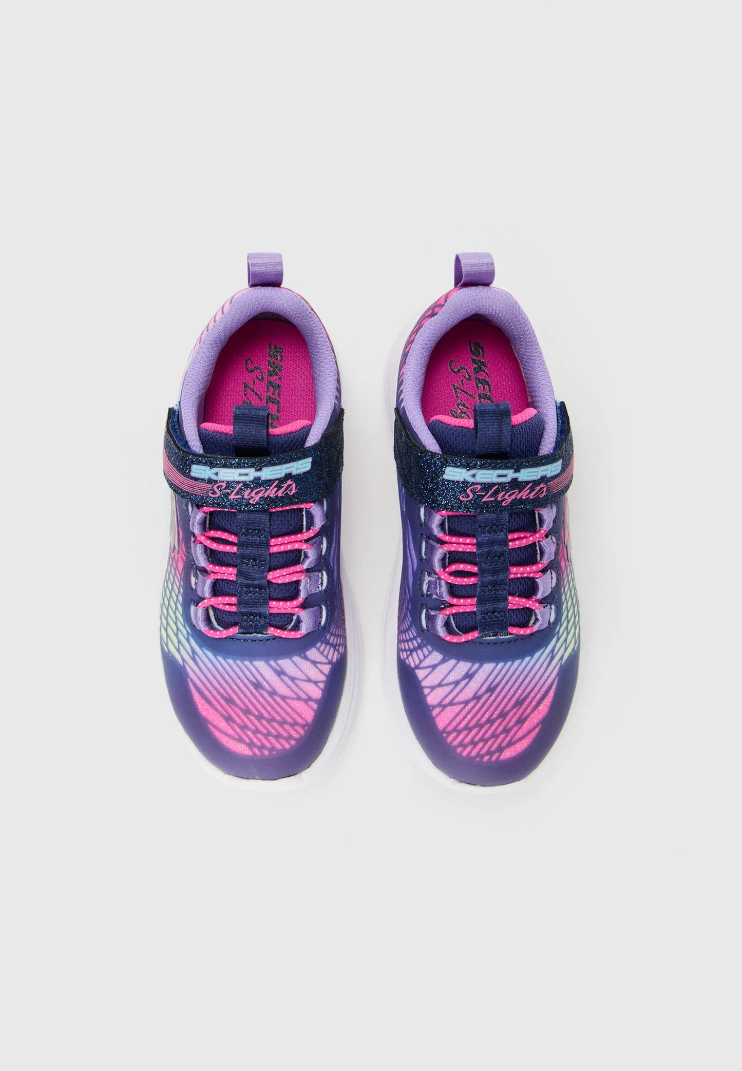 Skechers 303726 Rainbow Cruisers - Glitzy Glow Trainers