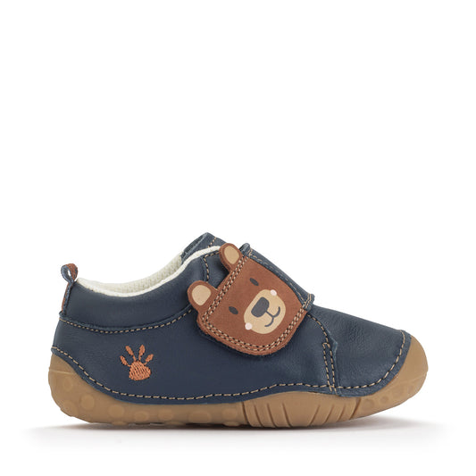 Start-Rite Bear Hug Navy Leather