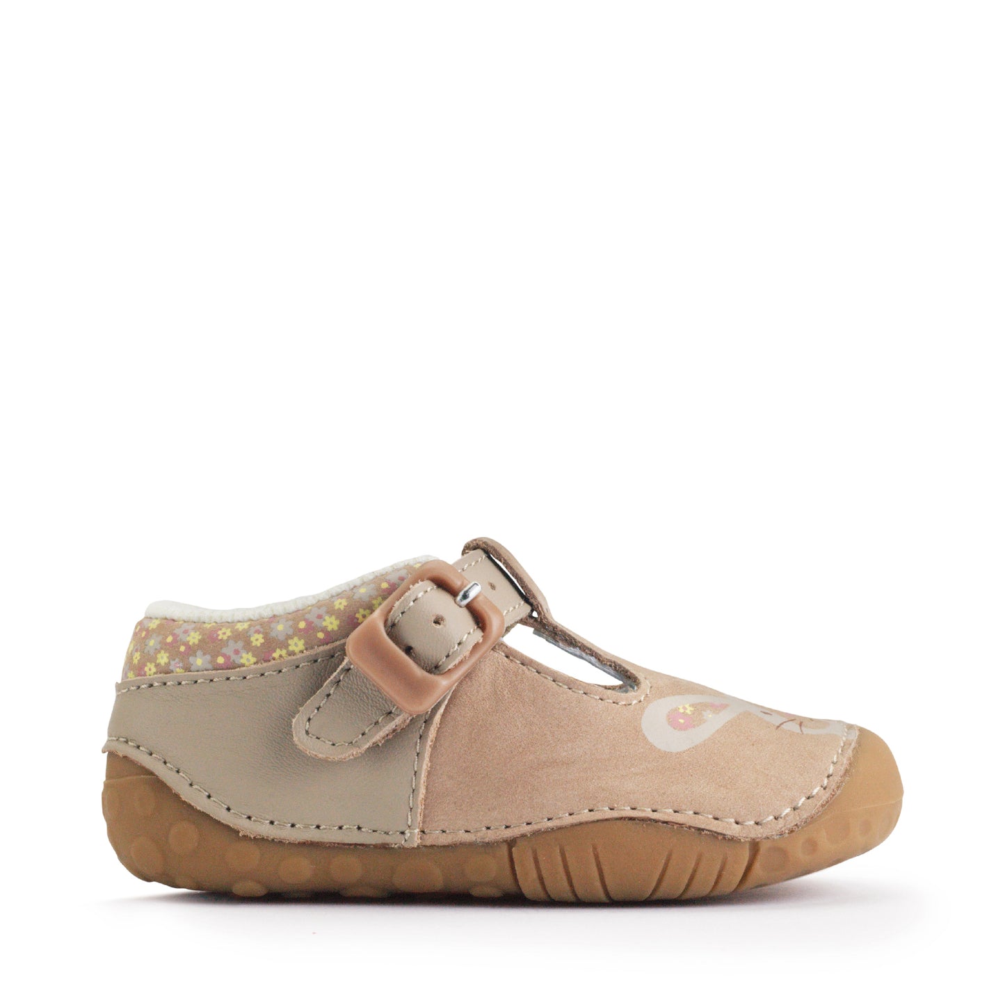 Start-rite Little Paws - Taupe Nubuck/Leather Bunny 0825_4