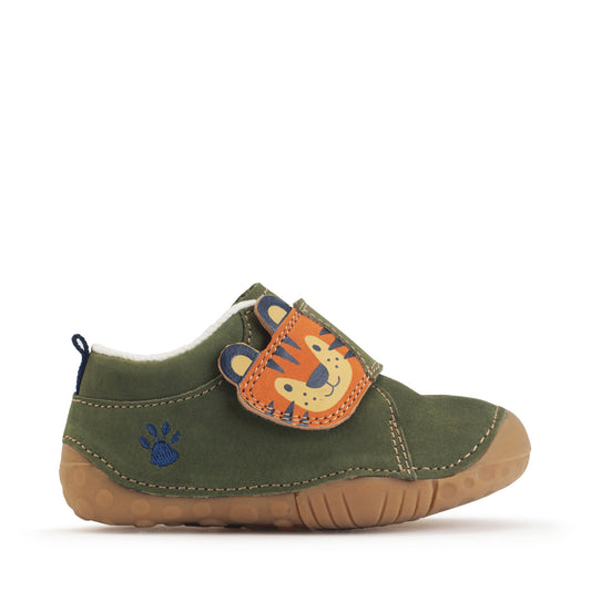 Start-Rite Cub Khaki Nubuck Tiger