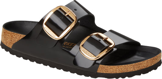 Birkenstock Arizona Big Buckle Leather Patent Black