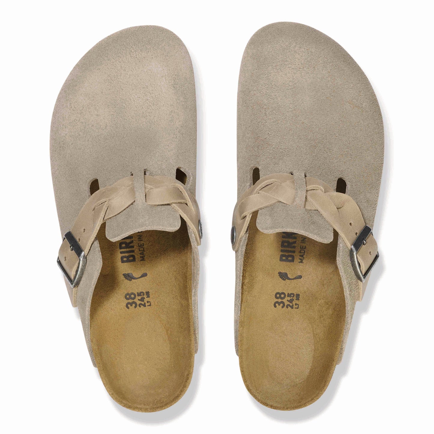 Birkenstock Braided Boston Taupe