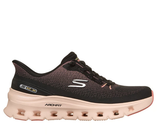 Skechers Slip-ins: Arch Fit Glide-Step Pro Black/Coral 150730/BKCL