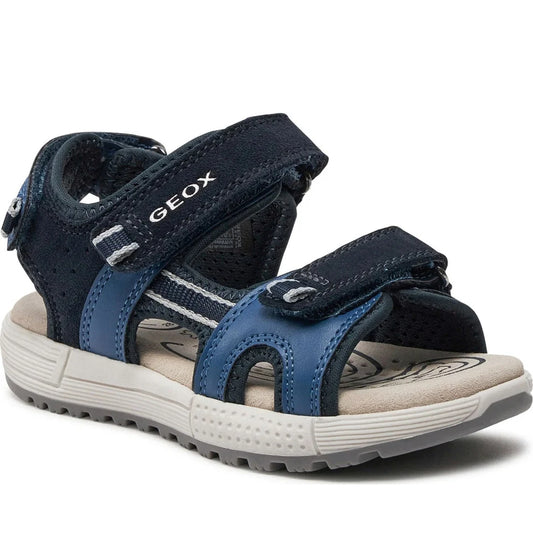 Geox J35AVA J Sandal Alben Navy/Dark Blue