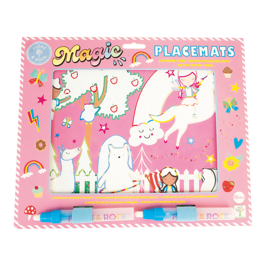 Floss & Rock Magic Water Placemats - Rainbow Fairy