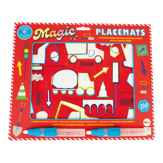 Floss & Rock Magic Water Placemats - Construction