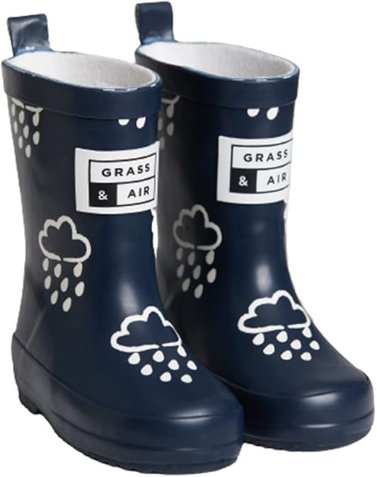 Grass and Air Kids Colour-Changing Adventure Wellies