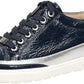 Caprice Navy Patent Trainers 9-23654-22
