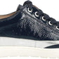 Caprice Navy Patent Trainers 9-23654-22