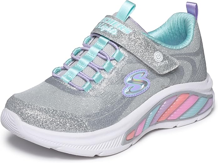 Skechers 303726 Rainbow Cruisers - Glitzy Glow Trainers