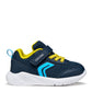 GEOX B454UC Sprintye Boy - Navy/Yellow