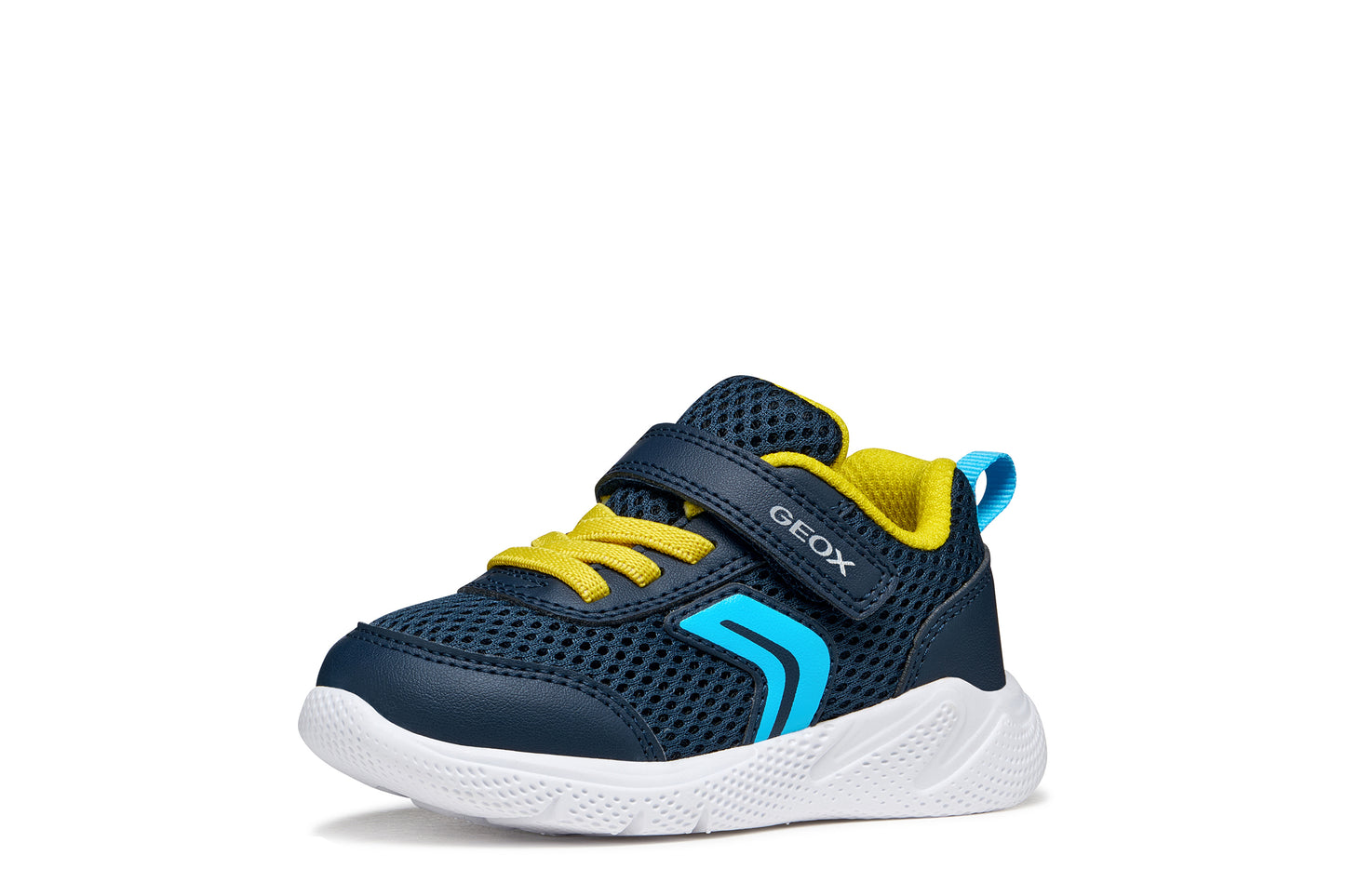 GEOX B454UC Sprintye Boy - Navy/Yellow