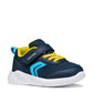 GEOX B454UC Sprintye Boy - Navy/Yellow