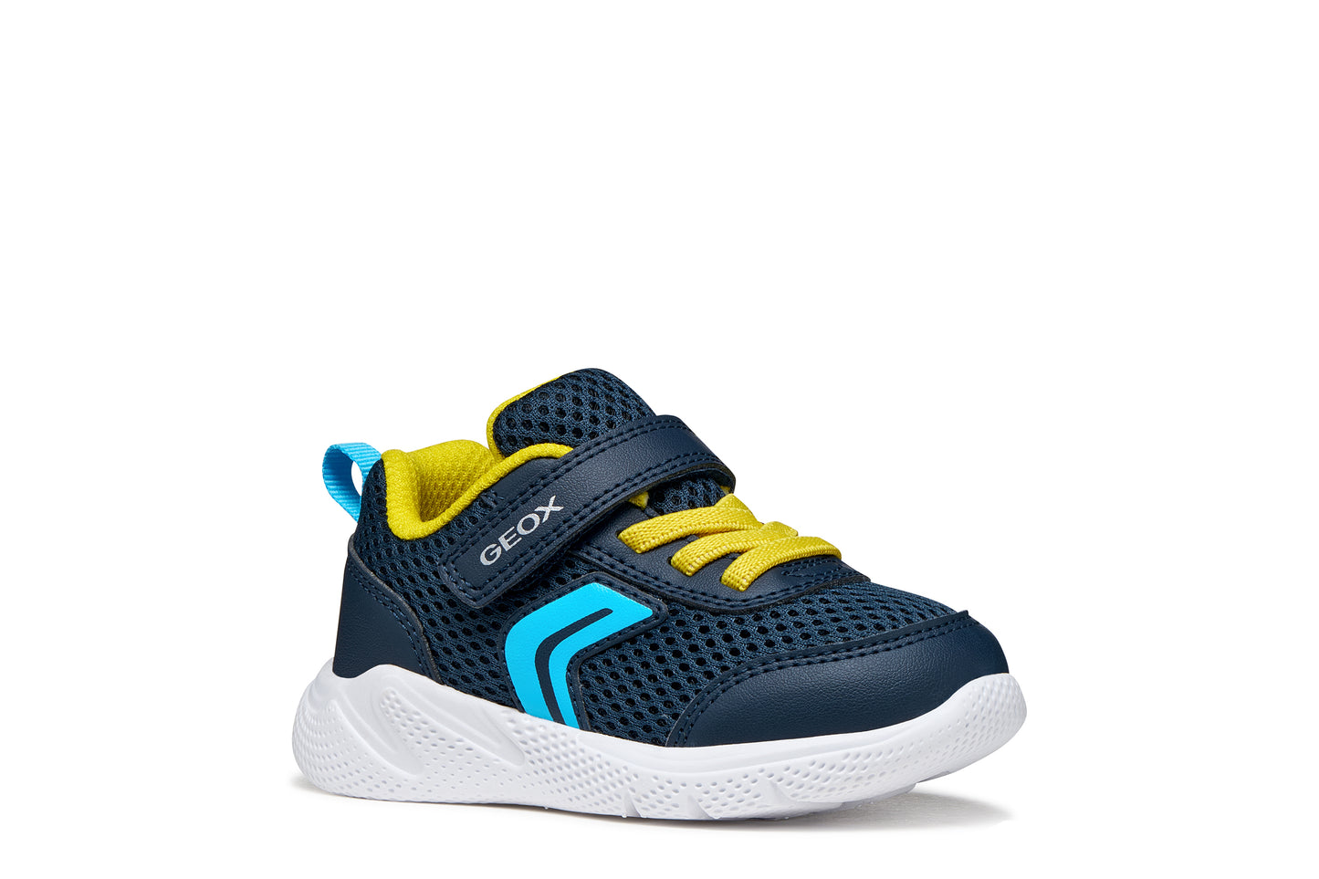 GEOX B454UC Sprintye Boy - Navy/Yellow