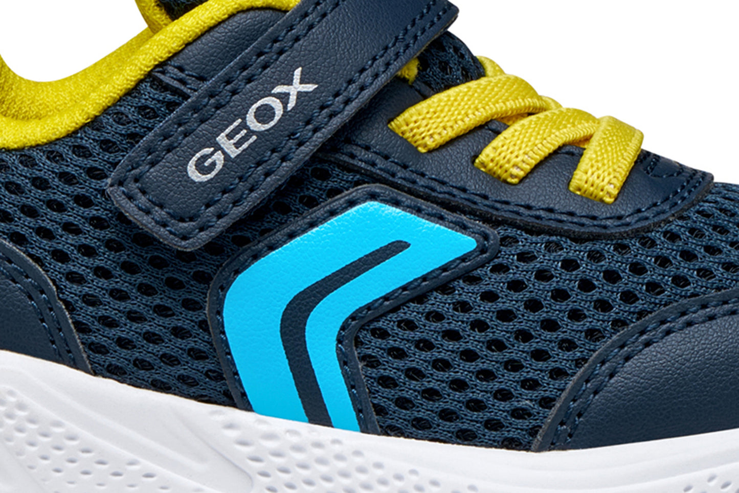 GEOX B454UC Sprintye Boy - Navy/Yellow