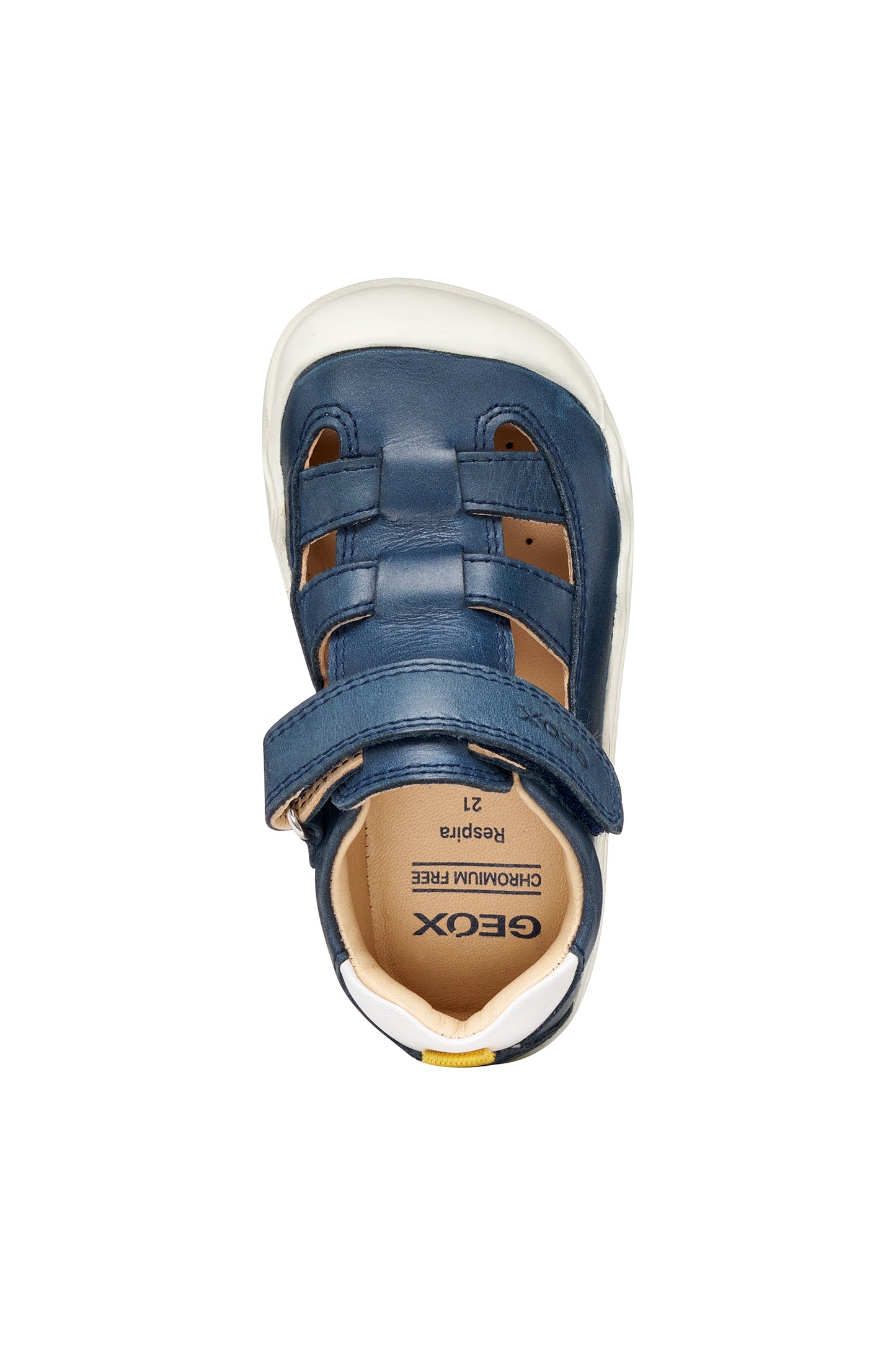 GEOX B555WA STEPPIEUP Boy BAREFOOT Navy/White