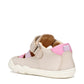 GEOX B5563A STEPPIEUP BAREFOOT GIRL IVORY/PINK