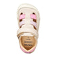 GEOX B5563A STEPPIEUP BAREFOOT GIRL IVORY/PINK