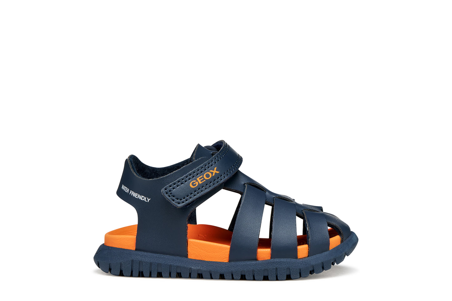 Geox B556AAB FUSBETTO SANDAL - SAGE; NAVY/RED; SAGE/NAVY & NAVY/ORANGE