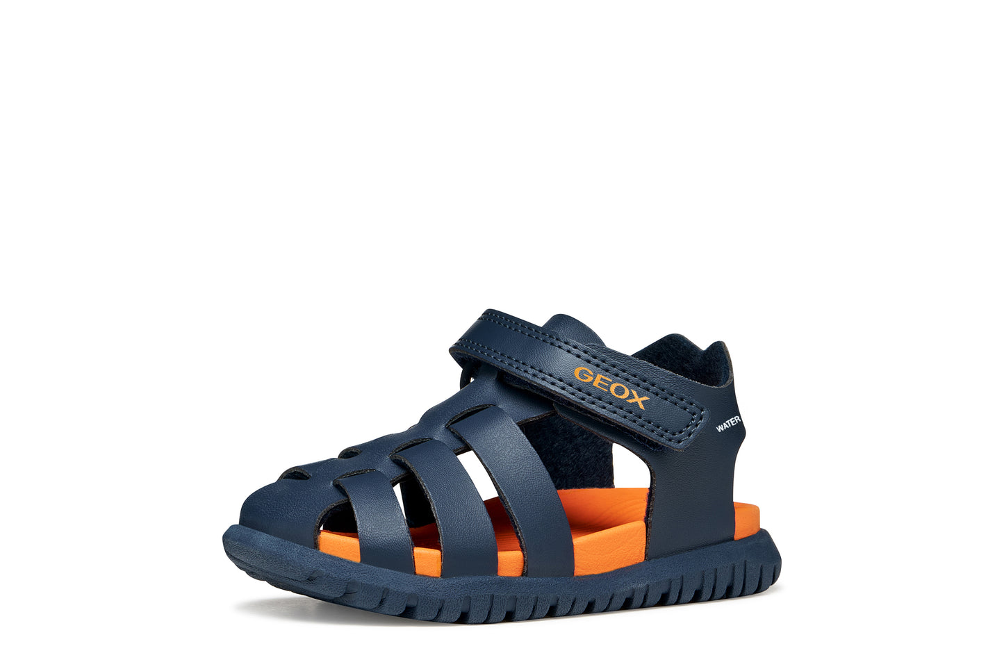 Geox B556AAB FUSBETTO SANDAL - SAGE; NAVY/RED; SAGE/NAVY & NAVY/ORANGE