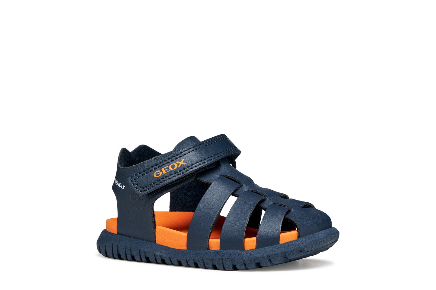 Geox B556AAB FUSBETTO SANDAL - SAGE; NAVY/RED; SAGE/NAVY & NAVY/ORANGE