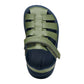Geox B556AAB FUSBETTO SANDAL - SAGE; NAVY/RED; SAGE/NAVY & NAVY/ORANGE