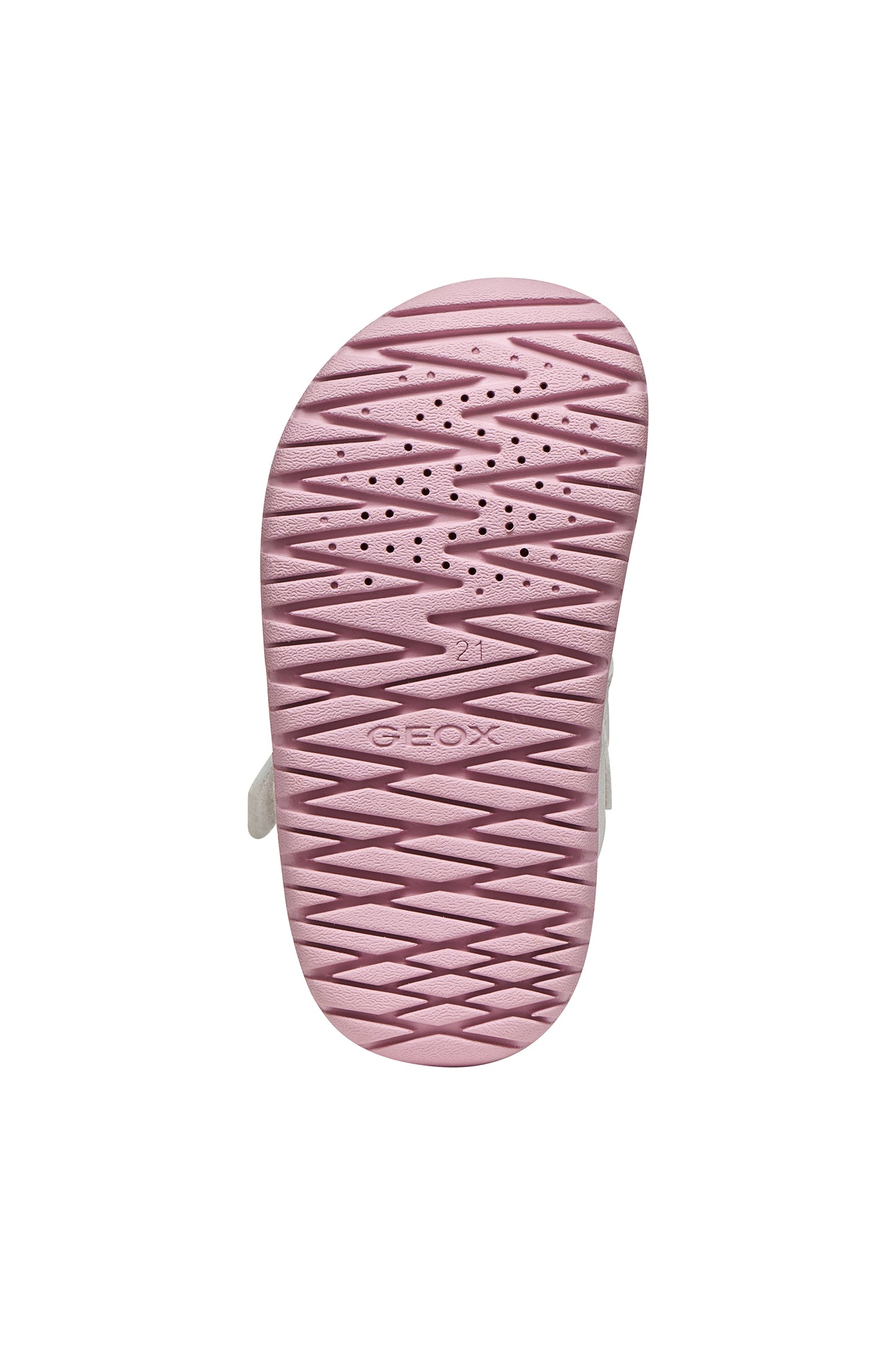 Geox B556BA FUSBETTO SANDAL - PINK/LILAC & WHITE/PINK
