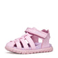 Geox B556BA FUSBETTO SANDAL - PINK/LILAC & WHITE/PINK