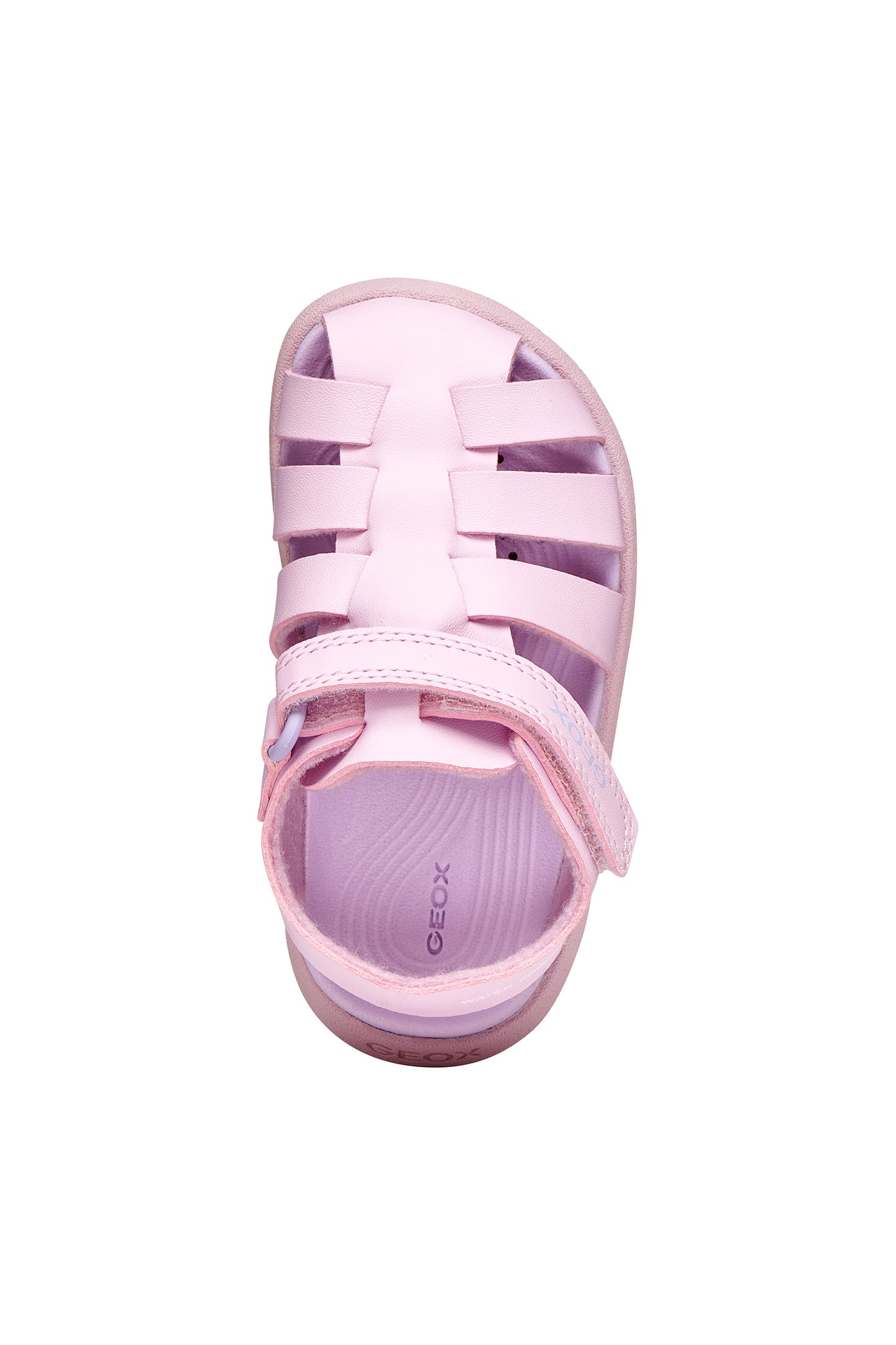 Geox B556BA FUSBETTO SANDAL - PINK/LILAC & WHITE/PINK