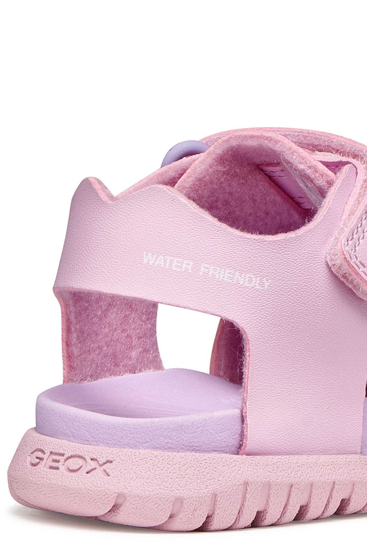 Geox B556BA FUSBETTO SANDAL - PINK/LILAC & WHITE/PINK