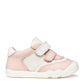 GEOX B6563A STEPPIEUP BAREFOOT GIRL ROSE/WHITE