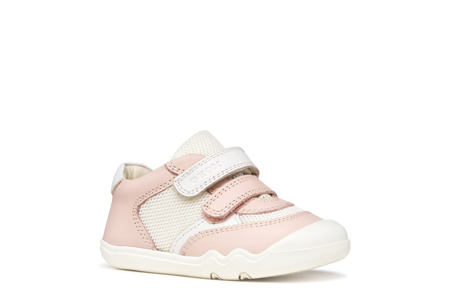GEOX B6563A STEPPIEUP BAREFOOT GIRL ROSE/WHITE
