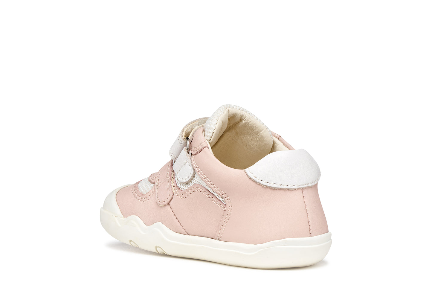 GEOX B6563A STEPPIEUP BAREFOOT GIRL ROSE/WHITE