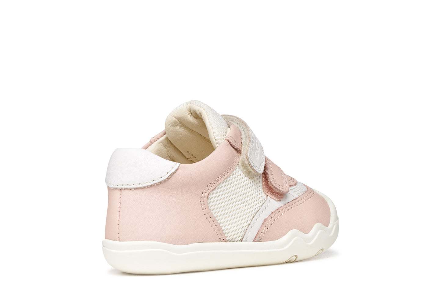 GEOX B6563A STEPPIEUP BAREFOOT GIRL ROSE/WHITE