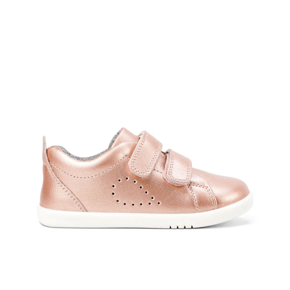 Bobux IW Grass Court - Rose Gold