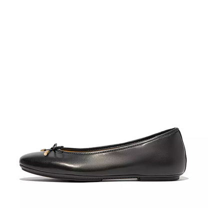 Fitflop Delicato ladies ballet pump available in BEIGE (tan) / BLACK / Paris Beige (Cream) / SIlver