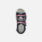 Geox J55F1C J Sandal Airadyuma Navy/Red