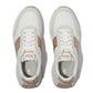 Fitflop F-mode Flow Sequin Suede/Leather Flatform Sneaker