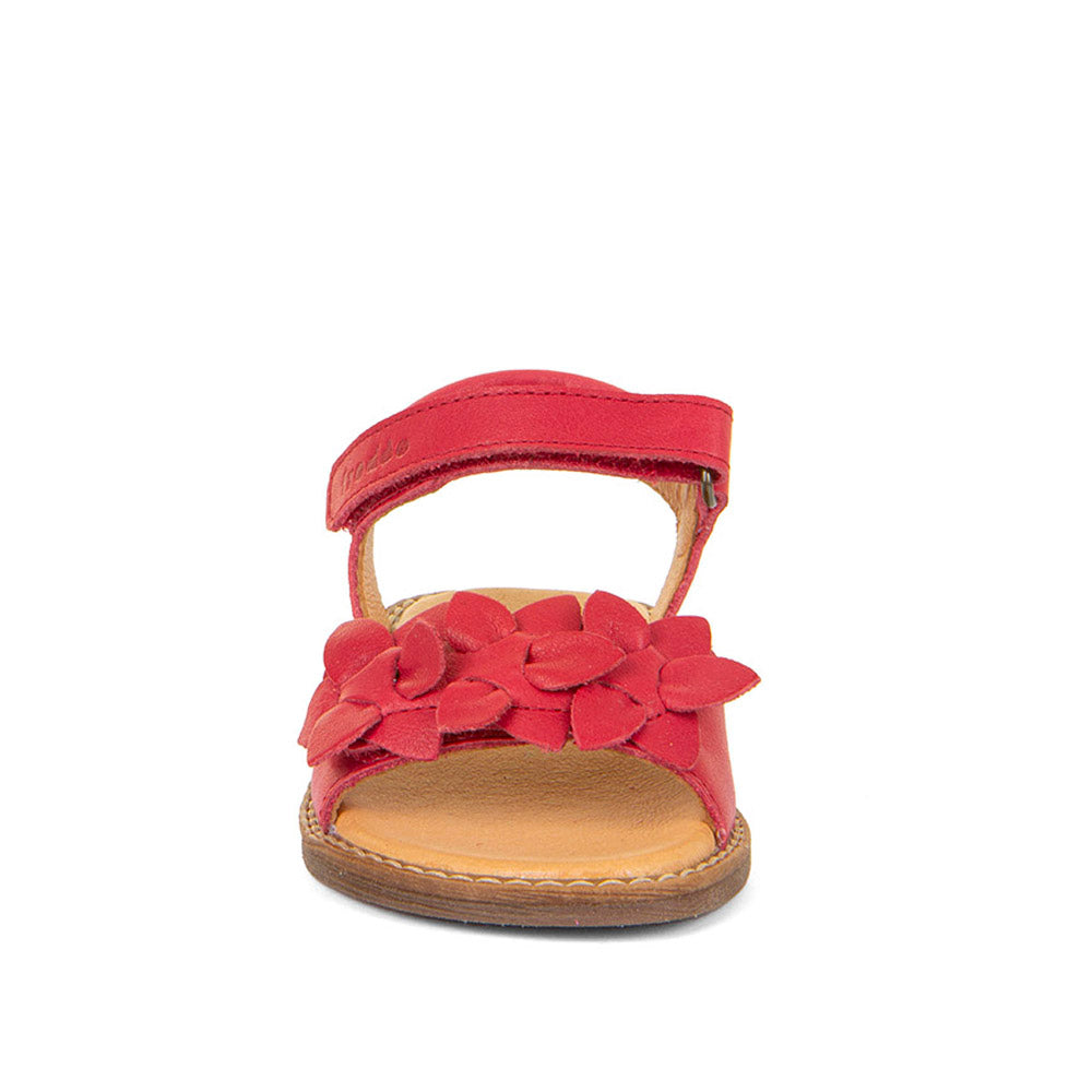 Froddo G3150251 Sandal - Red / Peach / Flowers