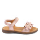 Froddo G3150251 Sandal - Red / Peach / Flowers