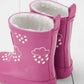 Grass and Air Kids Orchid Pink Colour-Changing Kids Wellies
