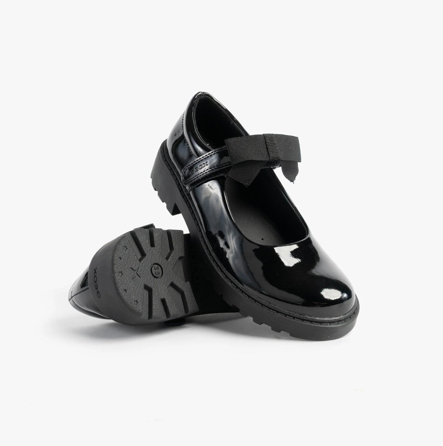 Geox Casey Patent Bow J1620E