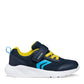 GEOX J36GBA J SPRINTYE BOY Navy/Yellow or Lt Blue/Navy