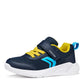 GEOX J36GBA J SPRINTYE BOY Navy/Yellow or Lt Blue/Navy