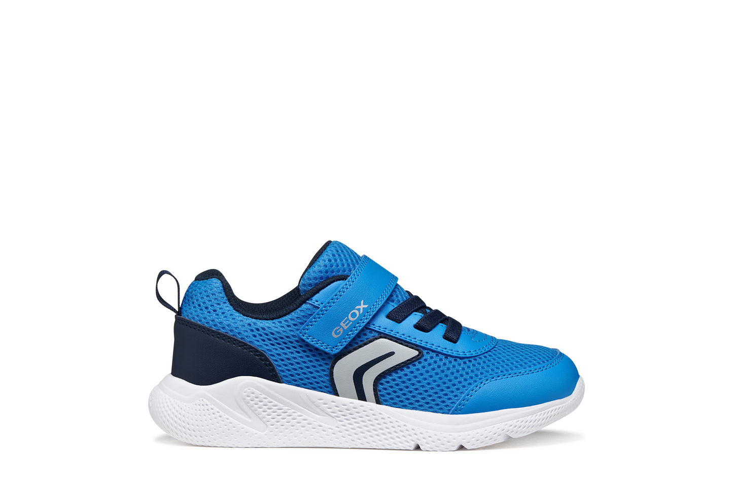 GEOX J36GBA J SPRINTYE BOY Navy/Yellow or Lt Blue/Navy