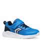 GEOX J36GBA J SPRINTYE BOY Navy/Yellow or Lt Blue/Navy