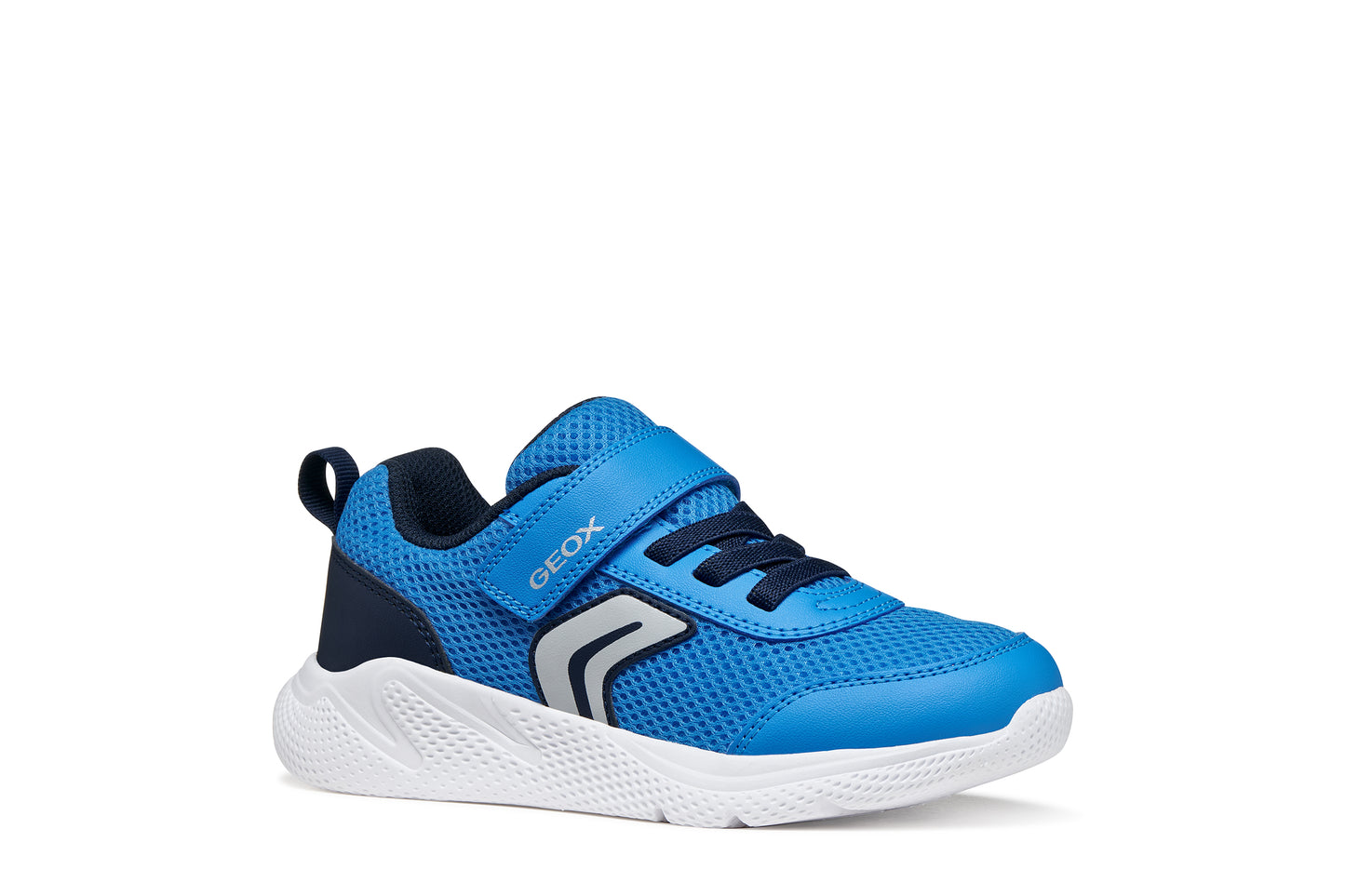 GEOX J36GBA J SPRINTYE BOY Navy/Yellow or Lt Blue/Navy