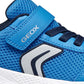 GEOX J36GBA J SPRINTYE BOY Navy/Yellow or Lt Blue/Navy