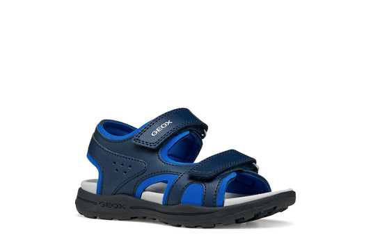 Geox J455XC J Vaniett Sandal - Navy/Royal
